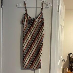 Omighty rainbow striped dress